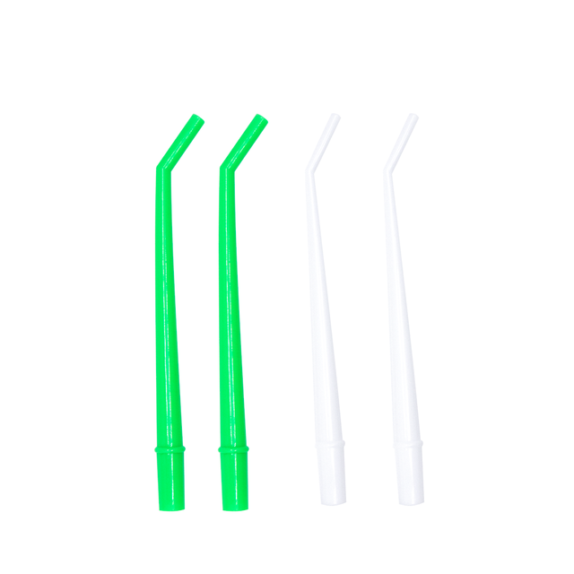 Dental Material Plastic Saliva Ejector 1/4" Suction Aspirator Surgical Tips