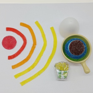 Bonbons gélifiés de haute qualité pour enfants, bonbons gélifiés aux couleurs arc-en-ciel avec un jouet <span class=keywords><strong>surprise</strong></span>, collations gélifiées en forme d'œuf - Product Image 5