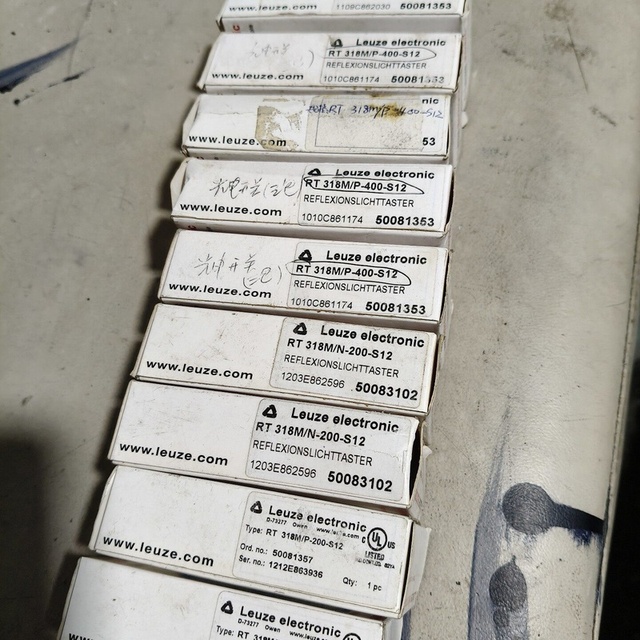RT 318M/P-400-S12 RT318MP400S12 Photoelectric Sensor 5pcs RT 318M/P-200-S12 RT 318M/N-400-S12 for PLC