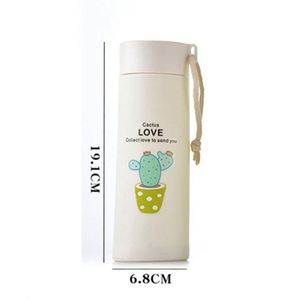 ขวดน้ำแก้วกันความร้อน ปราศจากสาร BPA ขนาด 400 มล. พร้อมฝาปิดแบบมีหูจับ ดีไซน์น่ารัก เป็นมิตรกับสิ่งแวดล้อม เหมาะเป็นของขวัญส่งเสริมการขายสำหรับเปิดเทอม - Product Image 6