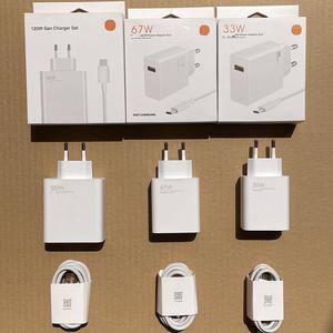 Chargeur turbo pour bloc de téléphone Xiaomi 6A câble de Type C EU US 33W 67W 120W PD prise USB pour Mi 12 11 10t note 9 10 Pro - Product Image 2
