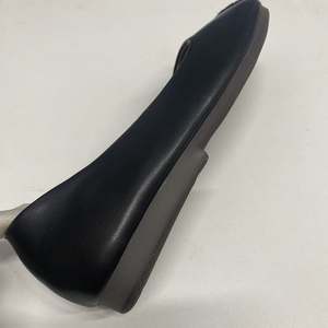 Mocassins de conduite pour femmes en cuir véritable, décontractés, plats, souples, à bout carré, pour la marche, style ballerine, personnalisables avec logo - Product Image 3