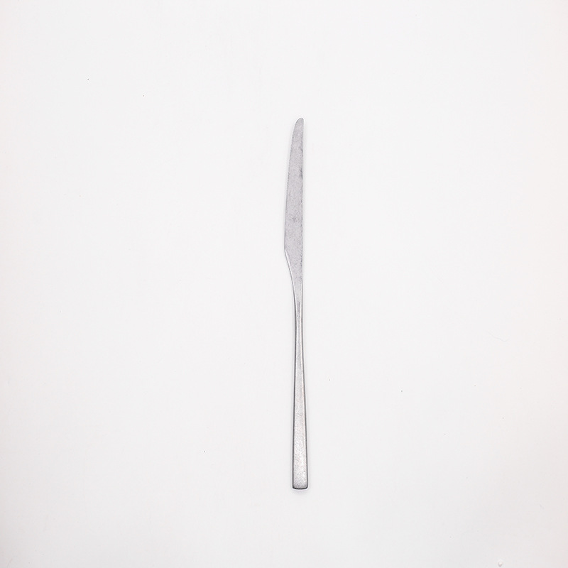 Acabado antiguo: Cuchillo de mesa