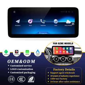 Pantalla Táctil Android 13 de 12.3 Pulgadas con AUTO CarPlay para Mercedes Benz Clase C V W204 W205 W447 <span class=keywords><strong>2008</strong></span> 2014 2015, GPS para Auto, BT, 4G, SIM - Product Image 1