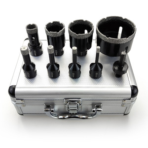 Chân không brazed <span class=keywords><strong>SDS</strong></span> <span class=keywords><strong>Adaptor</strong></span> trong điện khô bê tông kim cương tần số cao Máy hàn nề Hex Shank lõi khoan bit - Product Image 2