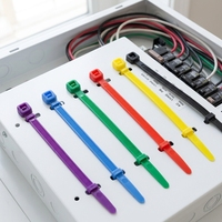 Selbstsicher nder elektrischer Kabelbinder aus Nylon Feuerfester SS-Kabelbinder