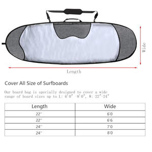 Échantillon gratuit Sac de surf de voyage personnalisé de haute qualité avec bandoulière confortable Accessoires pour le surf et le skateboard - Product Image 2