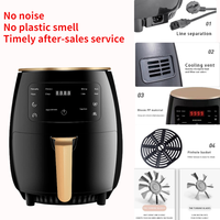 Accessoires de cuisine, multicuiseur, fours encastrables, friteuses électriques numériques sans huile, friteuses à air chaud