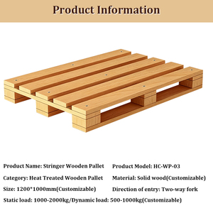 Soporte OEM ODM, Palés de Madera Duraderos de Grado Profesional, Personalizables, Reciclables, de Entrada Bidireccional, <span class=keywords><strong>para</strong></span> Almacén, Envío y Exportación - Product Image 3