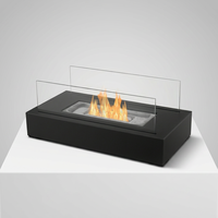 Lampe à alcool portable de table pour intérieur, petit foyer à feu réel, chauffage, vente en gros, OEM, produit phare du fournisseur