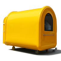 Motocarro Furgoneta de Helados Carrito de Comida Móvil para Hot Dogs Vehículo Eléctrico de Comida