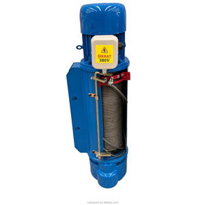 Meilleur vendeur Treuil électrique à câble métallique 5 tonnes - CD1 MD1 Treuil de pont roulant industriel avec commande à distance 380V - Product Image 3