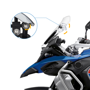 Kính chắn gió xe máy Gương điểm mù <span class=keywords><strong>180</strong></span> độ Gương chiếu hậu góc rộng Gương chiếu hậu nhỏ cho BMW Yamaha Honda - Product Image 4