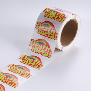 Factory Direct Custom Irregular Cut Vinyl <b>Roll</b> <b>Stickers</b> Waterproof Self Adhesive Labels For Holiday Gift Box - Product Image 5