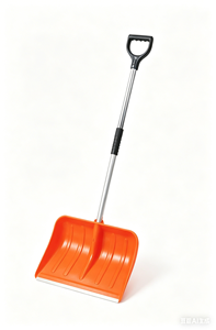 Palas y pásquiles: <span class=keywords><strong>Pala</strong></span> para nieve con mango de tubo de acero y agarre en D, China - Product Image 1
