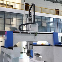 Routeur CNC 5 axes haute précision, précision de positionnement répétitif de ±0,02 mm, machine de fraisage et de sculpture 3D pour meubles et artisanat