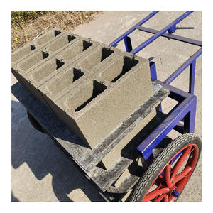 स्वचालित QT4-15S कंक्रीट ब्लॉक बनाने वाली मशीन खोखली और सीमेंट ईंट कच्चे माल के लिए इंटरलॉक ब्लॉक निर्माता - Product Image 6