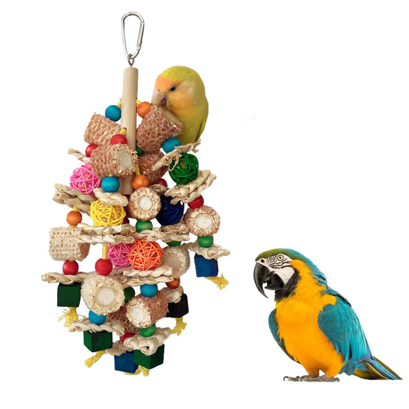 Macaw Amazon Bird Accessories Qbellpet New Bird Large Parrot Toys