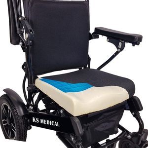KSM-601 Lightweight Aluminum Alloy Electric Wheelchair with Adjustable Pedal Length & Lithium Battery Factory Price - Product Image 4