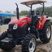 Tractor Agrícola y de Jardín Dongfanghong 804 Usado, 4x4, 80HP, Motor Diésel de 4 Cilindros, Color Rojo Oriental