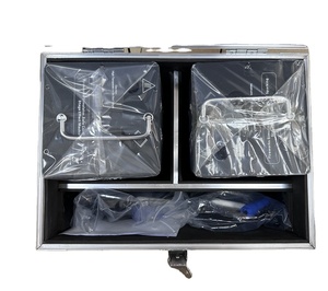 Lot de 2 Machines à Étincelles Froides Électriques de 600 W avec Télécommande pour Utilisation Intérieure et Extérieure et Flight Case Gratuit pour Effets de Scène de Mariage DMX512 - Product Image 2