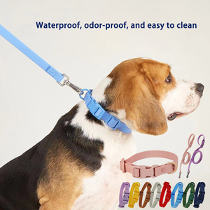 Collier pour <span class=keywords><strong>chien</strong></span> en PVC Doe Pet, rubans solides, laisse pour animaux de compagnie, design tendance, impression par transfert thermique, collier pour <span class=keywords><strong>chien</strong></span> personnalisé, imperméable - Product Image 4