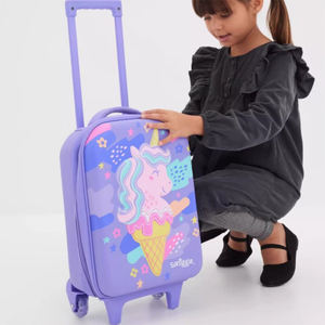 Maleta Escolar con Ruedas 3D de Helado, Morada, Linda, para Niñas, Bolsa de Viaje - Product Image 5