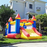 Château gonflable et trampoline YARD pour enfants - Matériel PVC, installation facile, utilisation en extérieur