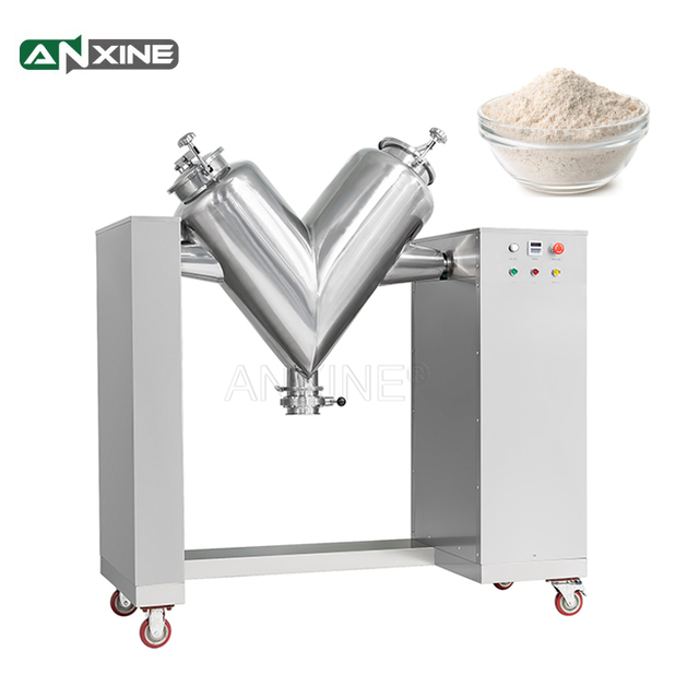 Custom Professional Stainless Steel V Mixer Powder Mixing Equipment Dry Blenders for Dry Powders V Type Mixer