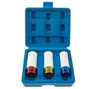 Jeu de douilles à chocs pour écrous de roue 3 pièces 1/2" DR - Product Image 1