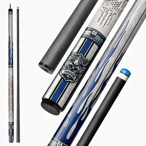 Fabrication OEM et ODM, Queue de billard en érable de 58 <span class=keywords><strong>pouces</strong></span>, Manche en fibre de carbone, Poignée en cuir, Pointe de 12,5 mm, Joint radial, Haute qualité pour utilisation en club - Product Image 5