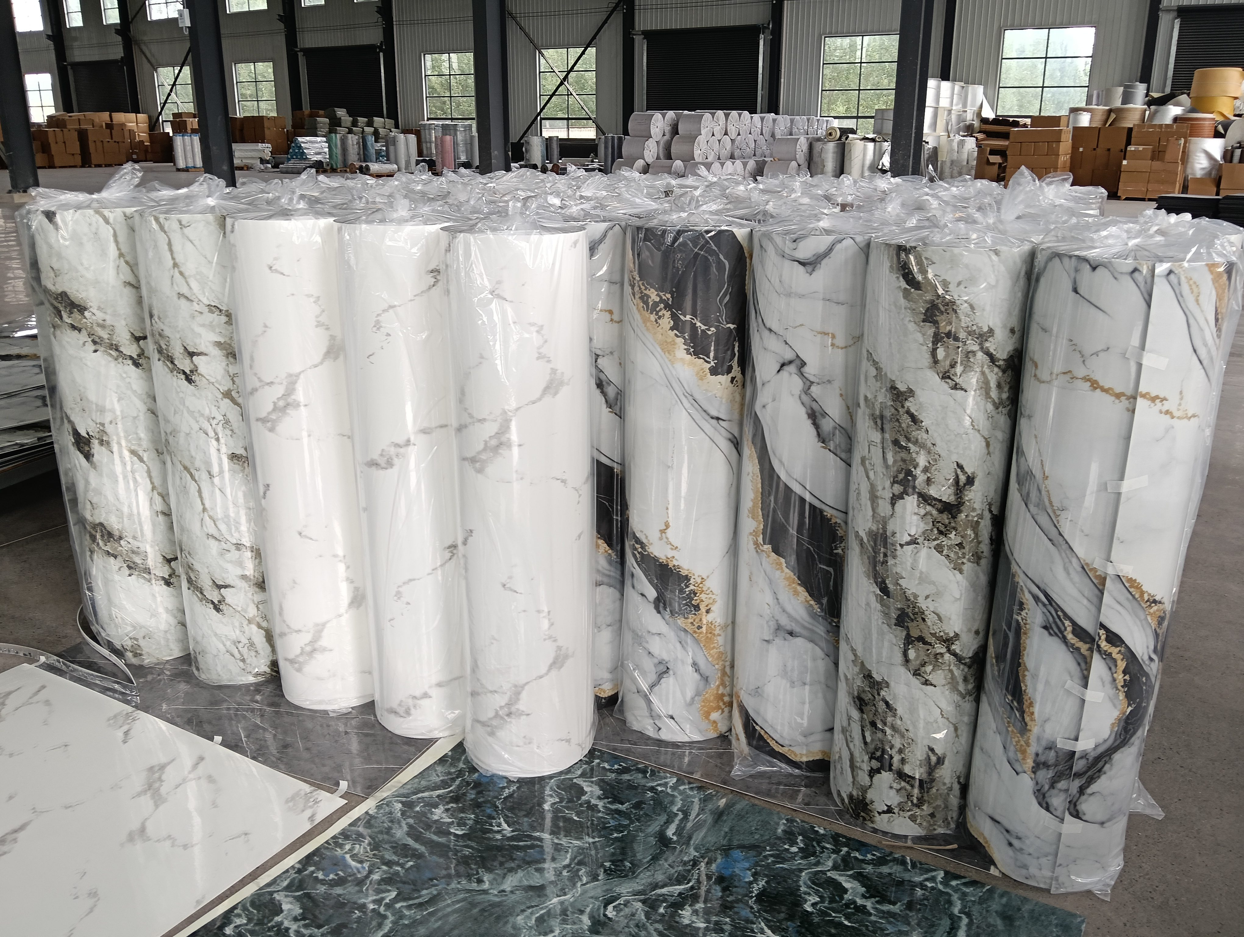 interior wall panel mat pattern