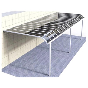 Marque Nouveau Polycarbonate Porte Fenêtre Auvent Patio Toit En Aluminium <span class=keywords><strong>Pare</strong></span>-<span class=keywords><strong>Soleil</strong></span> Abri - Product Image 6