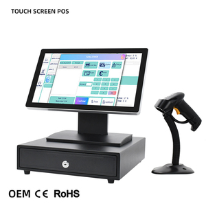 Gilong Desktop 15.6 pouces pas cher Msr Vfd <span class=keywords><strong>Touchable</strong></span> Win 10 Retail Pos System - Product Image 4