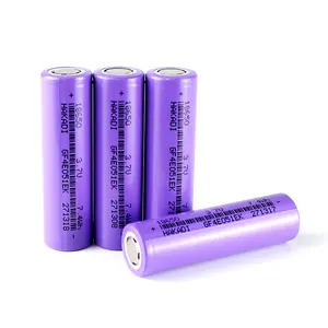 HAKADI 재고 있음 3.7V 2000mah 18650 원통형 딥 사이클 배터리 충전식 리튬 배터리 에너지 저장 플래시 라이트