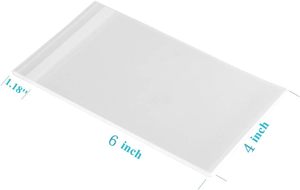 OEM Factory Clear Plastic Cello <strong>Bag</strong> Resealable Self Sealing <strong>Cellophane</strong> <strong>Bag</strong> for Bakery Candle - Product Image 2