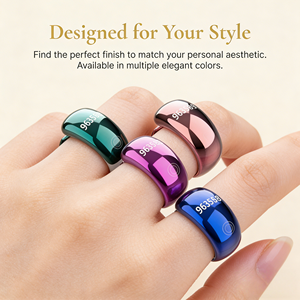 Equantu Fashion Muslim Islamic Electronic Zikir Counter Smart Ring Watch Smart Tasbih Zikr Ring - Product Image 2