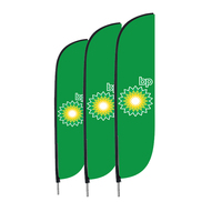 Drapeau de plage personnalisé en polyester avec plumes, promotionnel, haute qualité, imperméable, durable, écologique, portable, pour publicité extérieure