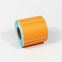 Autocollants adhésifs thermiques à trois épreuves en gros d'usine Impression de codes à barres vierges étanches Promotions d'emballage colorées gratuites