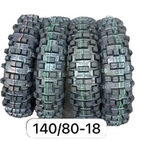 Enduro forêt sable sol 140/80-18 pneu de moto super doux dureté pour la vente en gros meilleure adhérence