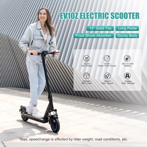 <span class=keywords><strong>Trottinette</strong></span> électrique EV10Z originale, trottinettes électriques pliantes, pneus de 10 pouces, portée de 35km, 25 km/h, livraison gratuite en entrepôt de l'UE - Product Image 2