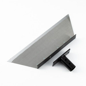 Pelle à neige Yili Hardware 124,5 cm, manche en aluminium, lame en métal, cuillère carrée de 23 cm pour le déneigement et le nettoyage des jardins - Product Image 2