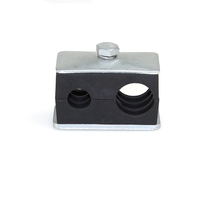 High Quality Double Series Hydraulic Plastic PP Pipe Hydraulic Tube Clamp Pipe Fastener