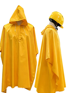 <span class=keywords><strong>Impermeable</strong></span> Multifuncional 3 en 1 con Capucha, Poncho de Lluvia de Tela Laminada de PVC de Una o Dos Capas, Diseño 30S - Product Image 2