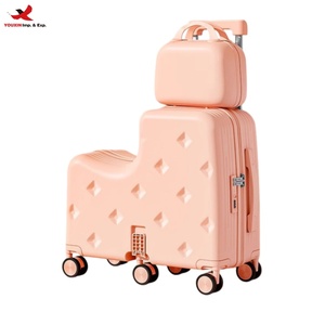 Lightweight Modern Ride-On Kids Luggage With Spinner Wheel & Secure Password Lock for Boys & Girls Travel RTS Bulk Mixed Order - Product Image 1