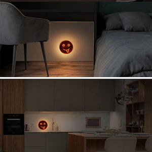 Écran d'affichage à LED pour voiture Lumière d'expression souriante Lumière de geste de fenêtre arrière Visage souriant Avertissement de colère Clignotant Emotion Light - Product Image 6