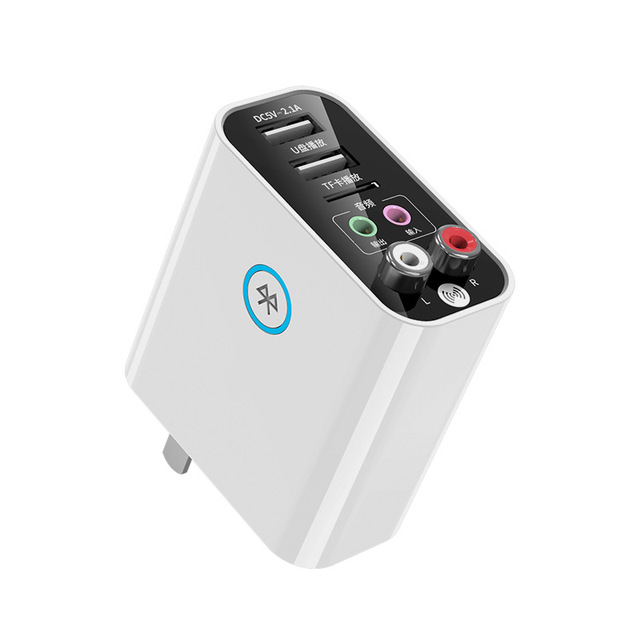 2-in-1 Blue-tooth Adapter and Receiver Transmitter 3.5mm to Wireless AUX Audio Electronic Components Product Version 5.3