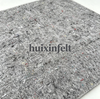 Feutre de protection pour peintre, absorbant, soluble dans l'eau, 100% polyester, enduit uni