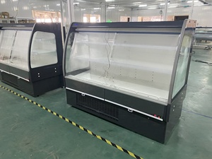 Vitrina Refrigerada Comercial con Cortina de Aire para Exhibición de Bebidas y Frutas en Supermercados - Product Image 4