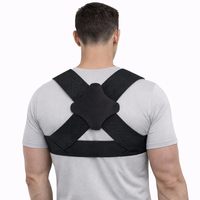 Correcteur de posture léger avec logo personnalisé, réglable, pour hommes et femmes